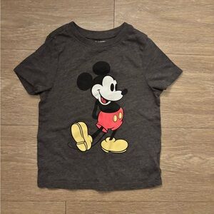 Disney Gray Mickey Mouse T-Shirt KIDS 4T